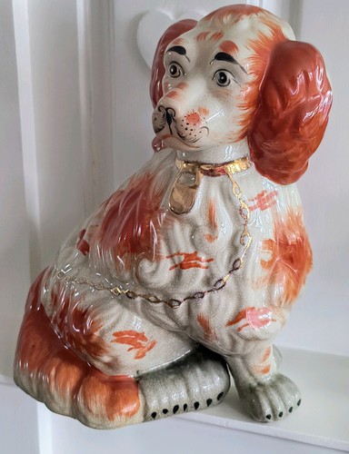 Single staffordshire dog - single,