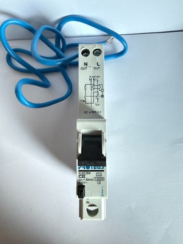 Proteus rcbo single module - proteus,