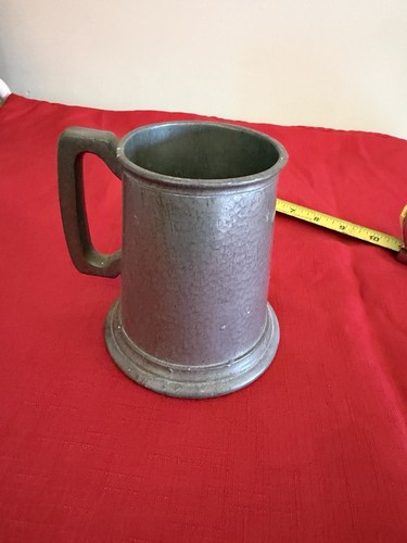 Pewter tankard - , x2