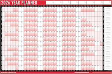 2026 A2 Wall Planner – Bold