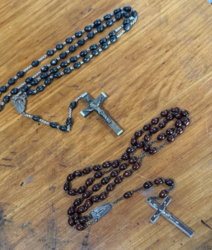 Vintage wooden style beaded - style,