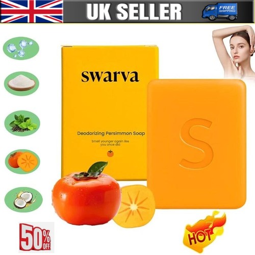 Swarva persimmon soap bar body - swarva,