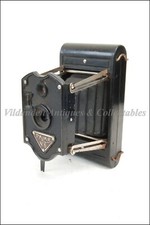 ++  Vintage Working Bakelite RAJA R  No 6  Folding / Strut Bellows Camera ++