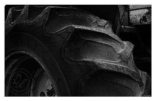 Old firestone tractor - tractor,