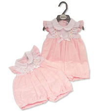 Baby Girl Romper Suit Broderie