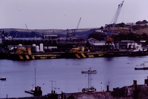 1980s shipping ship - 1980s, 35mm