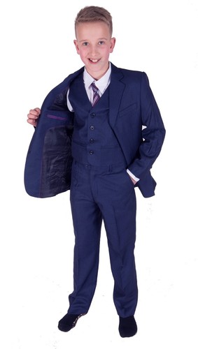 Boys suits blue piece - boys,