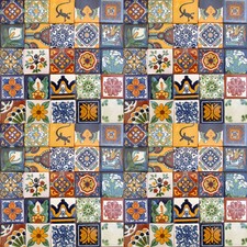 100 MEXICAN TILES 2x2 CERAMIC