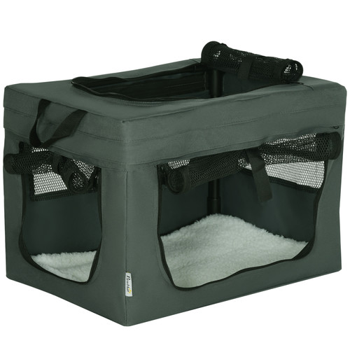 Foldable pet carrier bag - foldable,