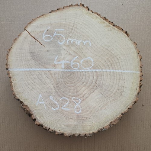 Ash cookie slice - cookie, hardwood