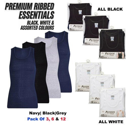 Mens 100 cotton - 100%, ribbed