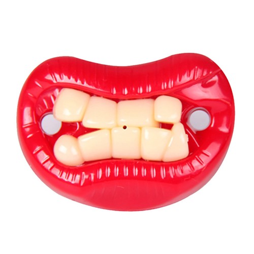 8pcs funny baby - pacifier, teeth