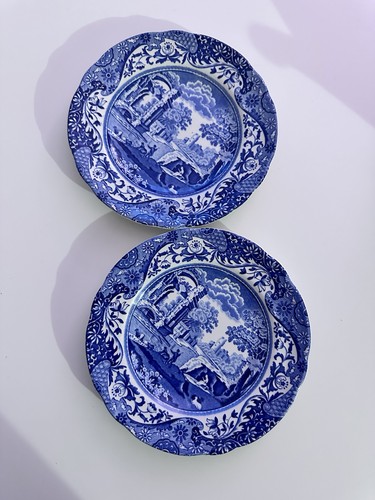 Spode blue italian - x, "blue