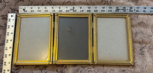 Vintage tri fold - vintage, hinged