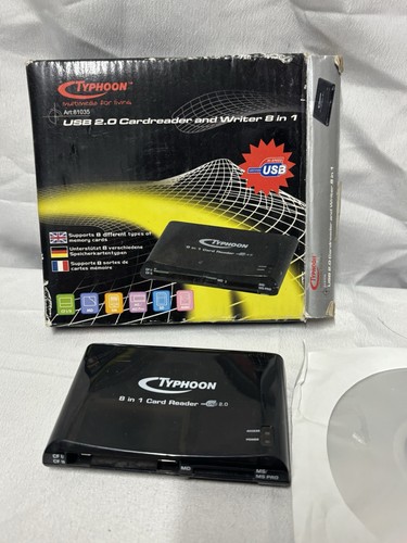 Typhoon 8in1 usb - card, reader