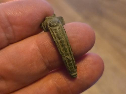 Roman bronze brooch - brooch, missing