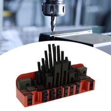 58x T-Slot Clamp Kit M12 Stud Lathe Milling Machine Clamping Step Block Set