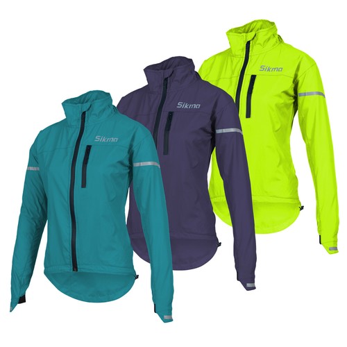 Ladies cycling jacket hooded - cycling,