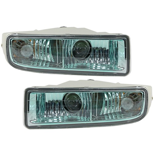 Pair front bumper fog - front,
