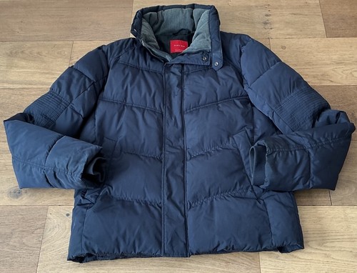Zara men navy - blue, quilted