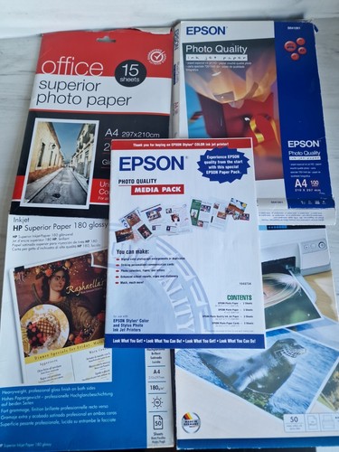 Inkjet photo paper - paper, bundle