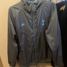 Mens Grey Tottenham Hotspur Football Team Nike Rain Jacket In A Size XXL VGC