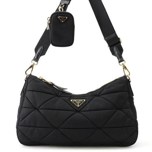 Prada quilted shoulder - prada,
