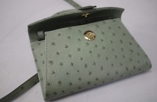 Complét Ostrich Leather Mint
