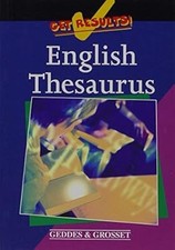English thesaurus (Get results!), Unknown, Used; Good Book