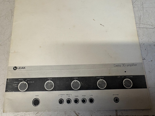 Leak delta amplifier - leak,