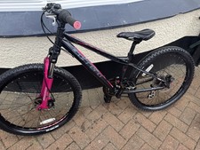 Carrera Luna Junior Mountain Bike 24-inch Girls' Black/Pink