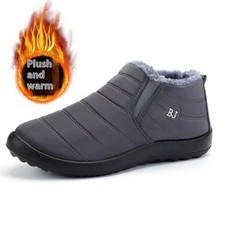 Mens Snow Ankle Winter Warm