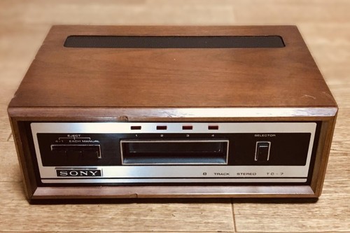 Sony track stereo - tc-7, 8-track