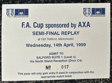 Unused 1999 FA Cup Replay