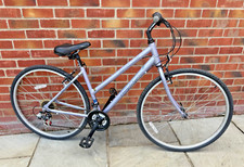 Women's Ladies Lilac Aluminium Apollo CX.10s Hybrid Bike