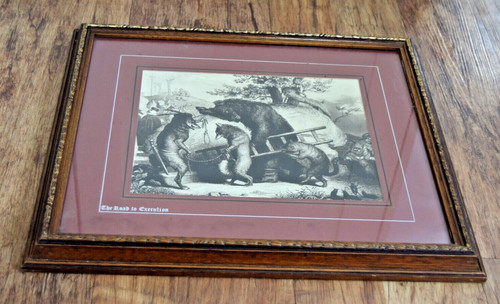 Antique victorian etching - victorian,