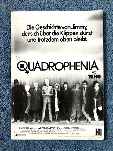 Quadrophenia movie pressbook - quadrophenia,