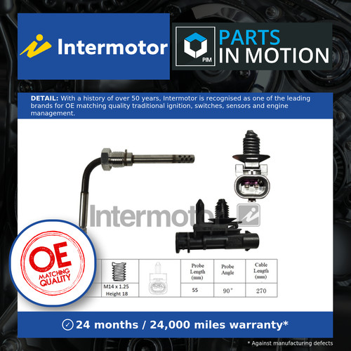 Exhaust temperature sensor - exhaust,