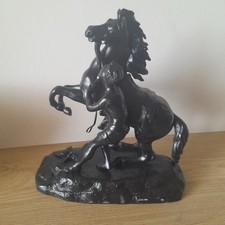 Antique spelter marley horse - antique,