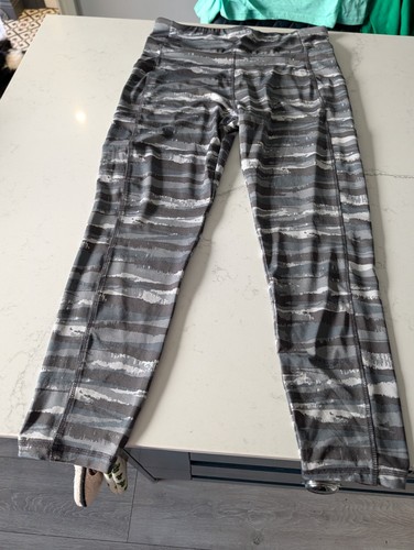 Grey stripped women gym - tu, women's