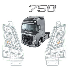 Truck led running water - truck,