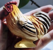 WOOD hand carved painted