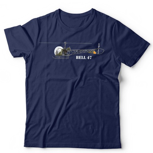 Helicopter shirt bell 47 - t-shirt,