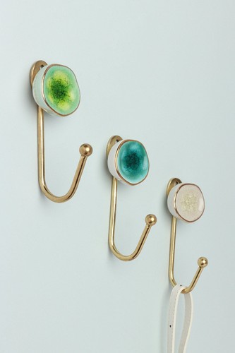 Ceramic wall hooks coat - hooks,