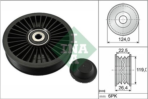 Deflection guide pulley - deflection/guide,