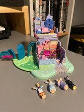 Polly Pocket Cinderella House Disney Bluebird Vintage Ex Condition