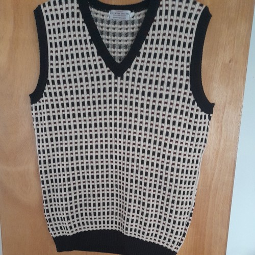Mens fair isle - isle, tank