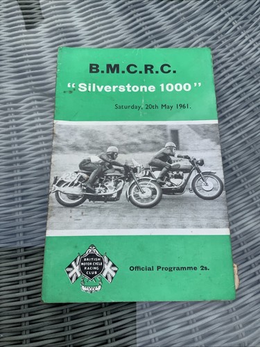 Rare 1961 bmcrc - rare, silverstone