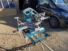 Makita LS0815FL GBA 110v Slide Compound Mitre Saw with Collapsible Makita Stand