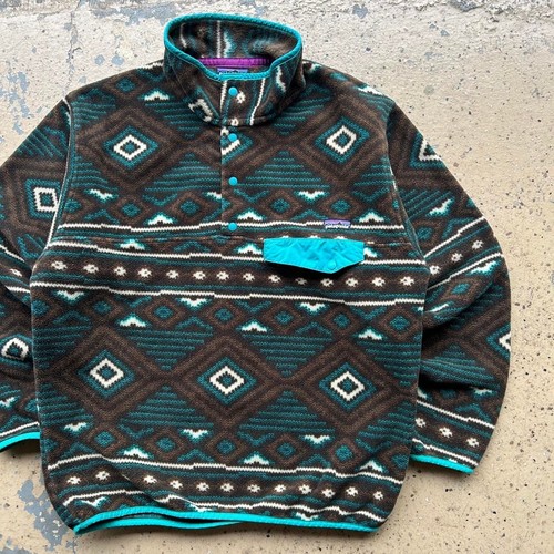 90s patagonia synchilla fleece - 90s,